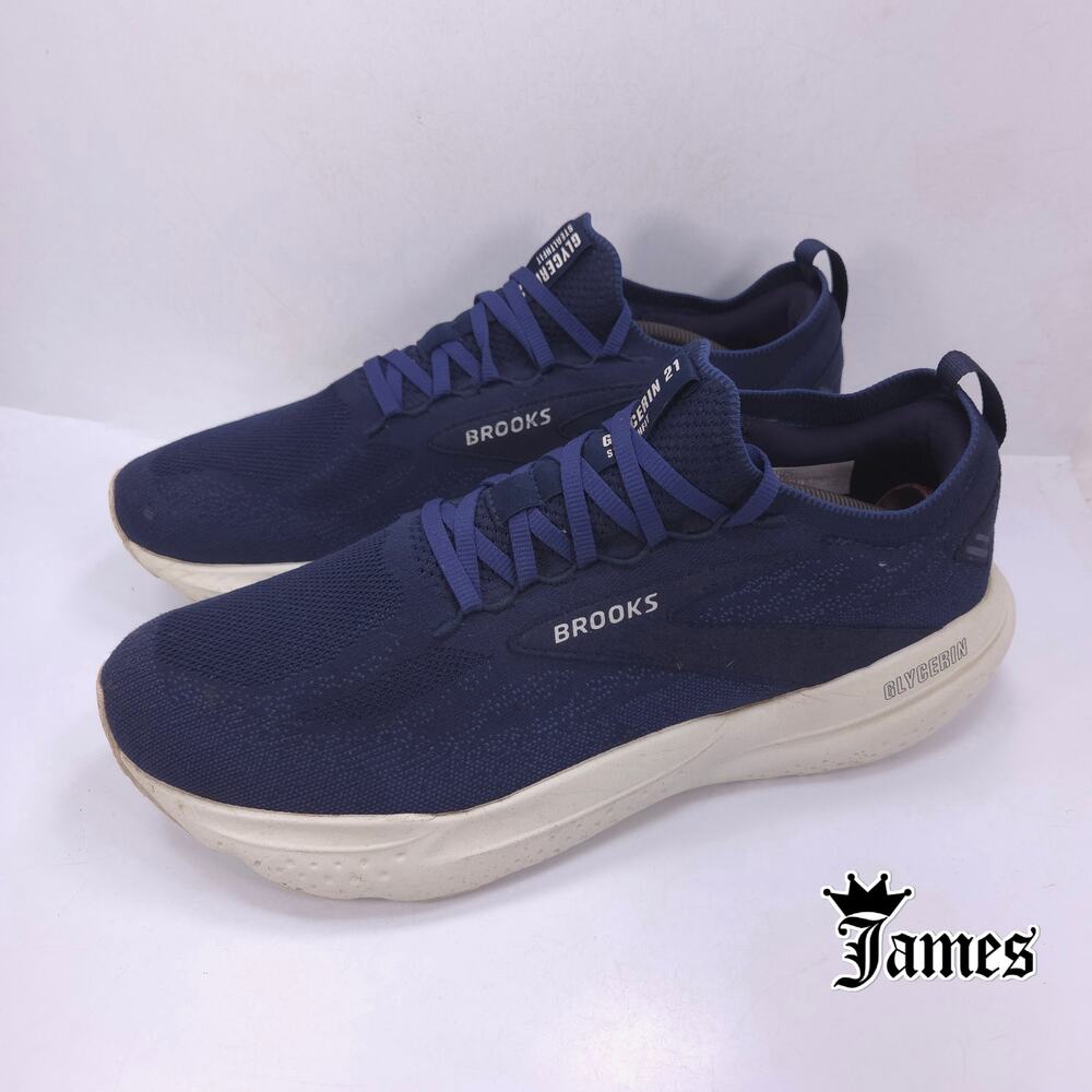 Brooks Glycerin 21 Athletic Training Shoe Mens Size 13 1104211D135 Blue
